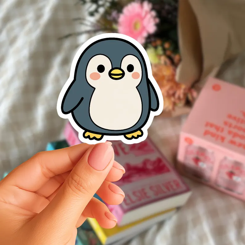 Penguin Sticker (Phone Size (3-inches), 1, Regular)