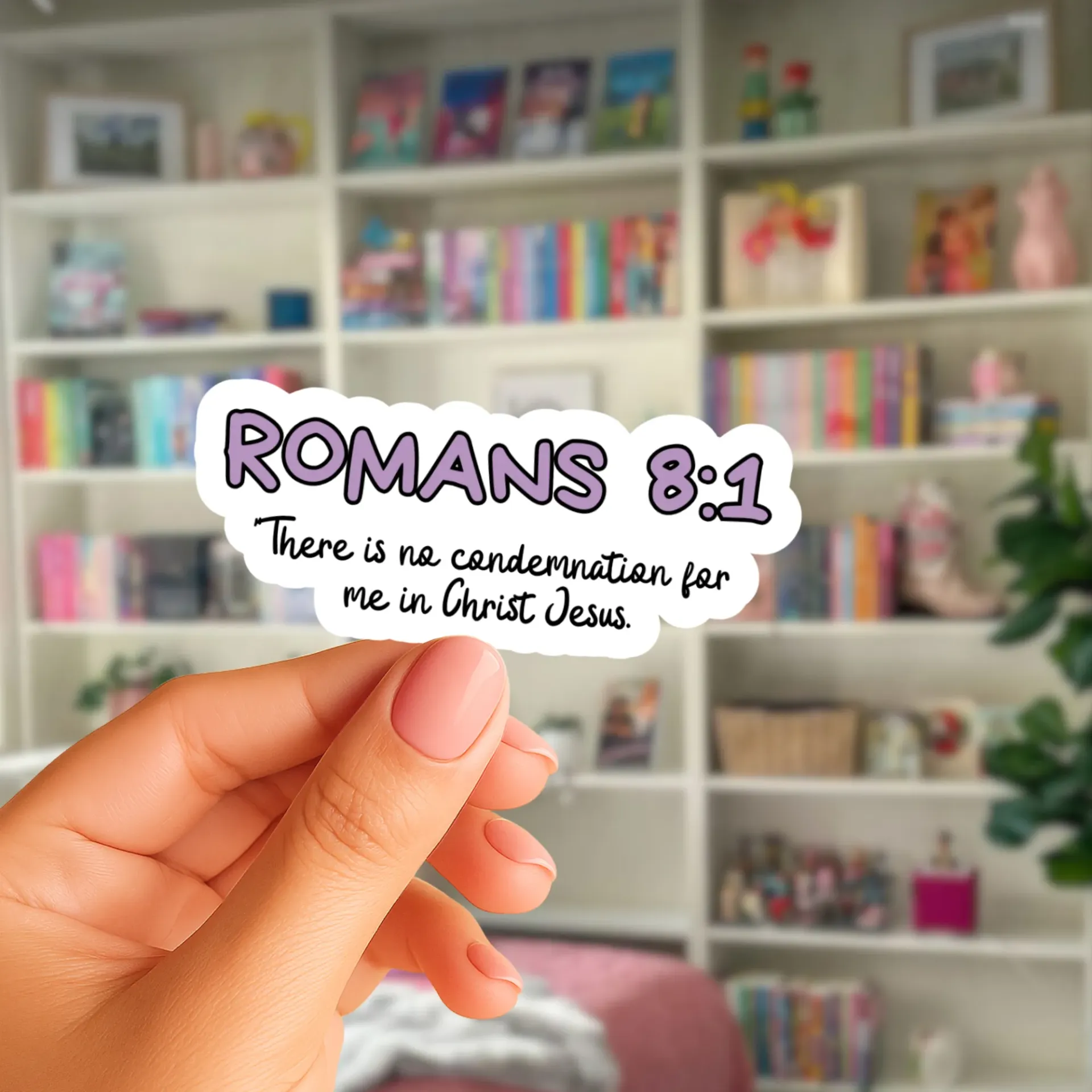 Romans 8:1 Sticker