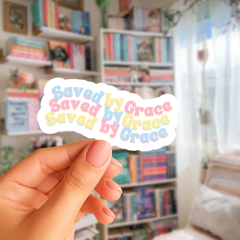 Saved By Grace (Phone Size (3-inches), 1, Regular)